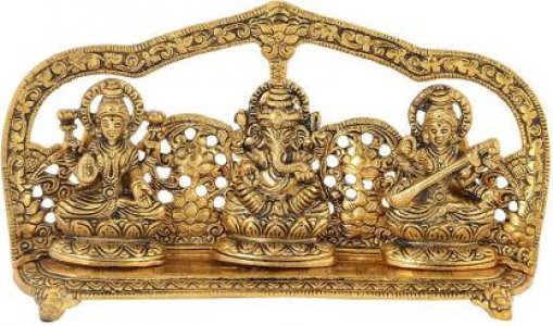 Metal Ganesha, Laxmi, Saraswati Idol / Festival Gift