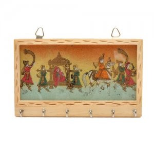 Gemstone Key Hanger/ Handcrafted product/ Wall Decor