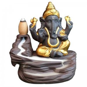 Polyresin Smoke Ganesha/ Home Decor/ Festival Gift