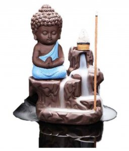 Polyresin Smoke Budha/ Home Decor/ Festival Gift