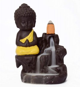 Polyresin Smoke Budha/ Home Decor/ Festival Gift