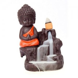 Polyresin Smoke Budha/ Home Decor/ Festival Gift