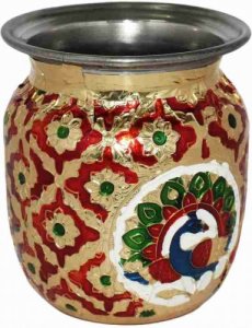 Meenakari Lota for Puja/ Puja Room decor/Festival Gifts