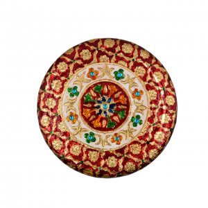 Meenakari Dabba/Handcrafted Product/Festival Gifts